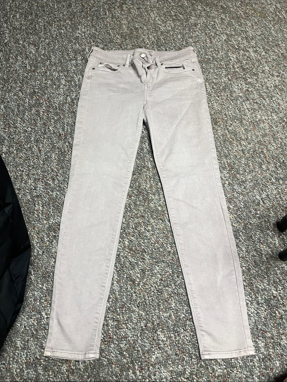 American Eagle Outfitters Light Mauve/Pale Pink Jeggings